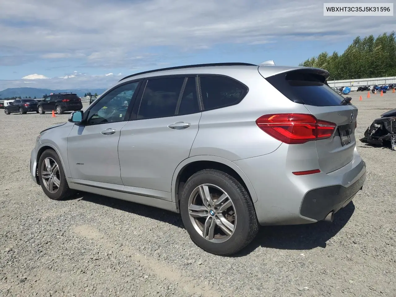 2018 BMW X1 xDrive28I VIN: WBXHT3C35J5K31596 Lot: 63814445