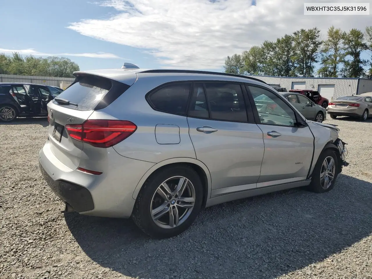 2018 BMW X1 xDrive28I VIN: WBXHT3C35J5K31596 Lot: 63814445