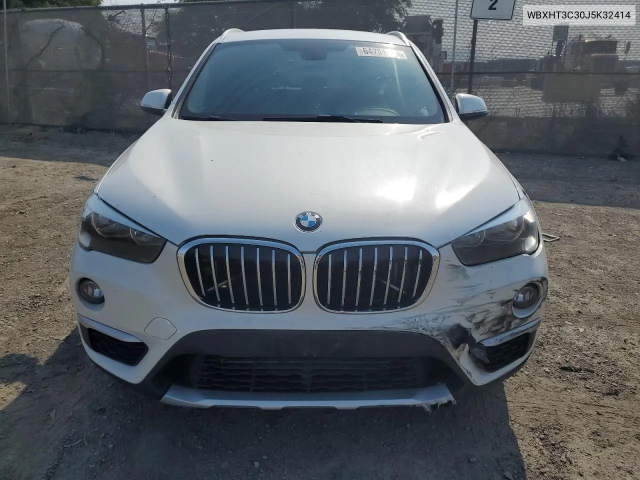 2018 BMW X1 xDrive28I VIN: WBXHT3C30J5K32414 Lot: 64701095