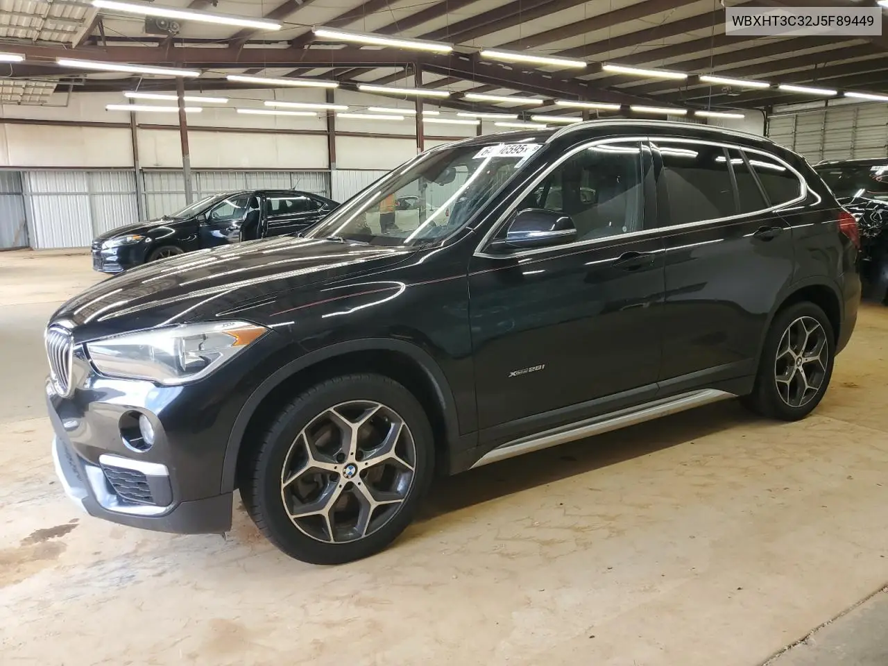 2018 BMW X1 xDrive28I VIN: WBXHT3C32J5F89449 Lot: 64896595
