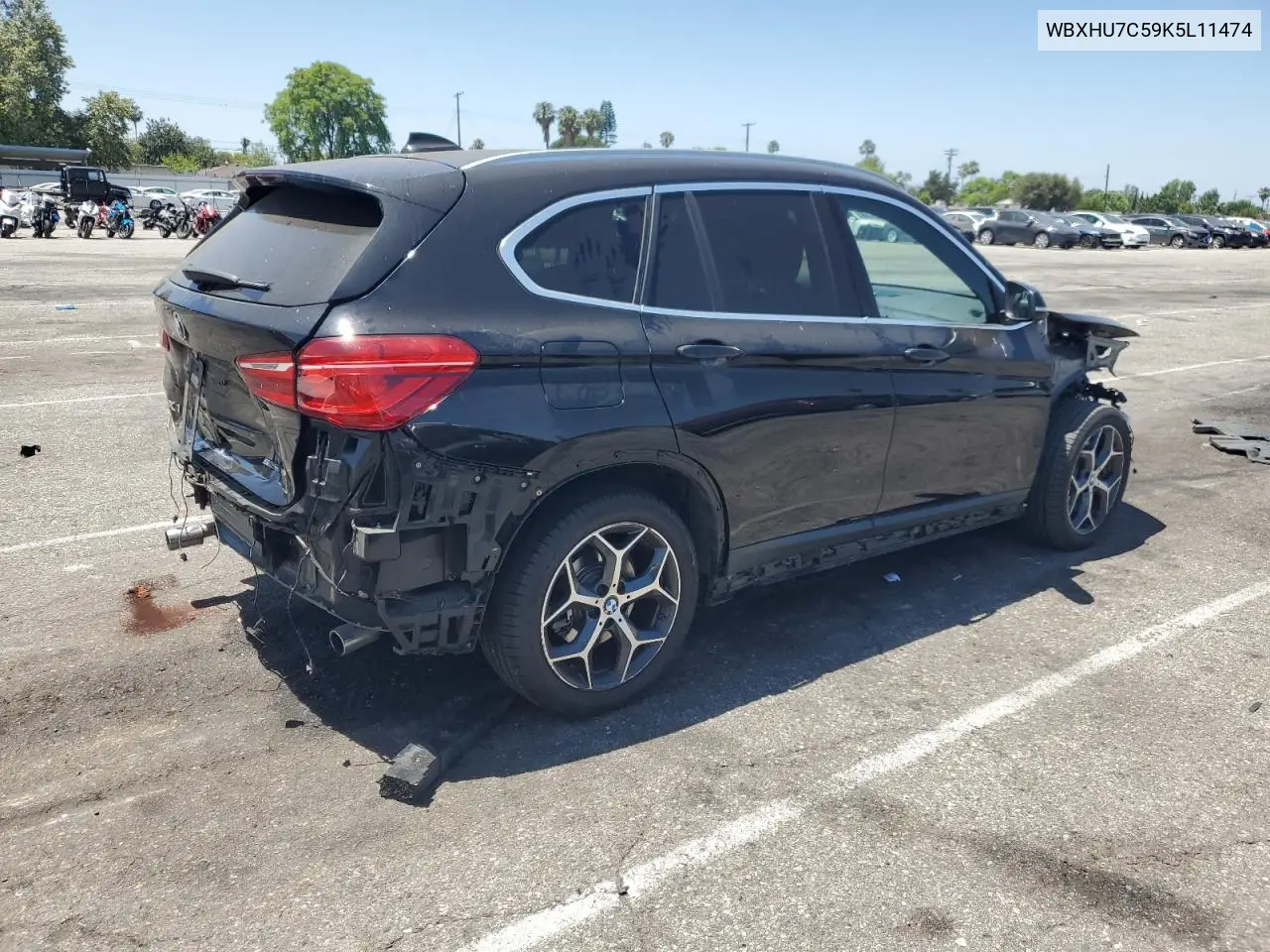 2019 BMW X1 Sdrive28I VIN: WBXHU7C59K5L11474 Lot: 60321445