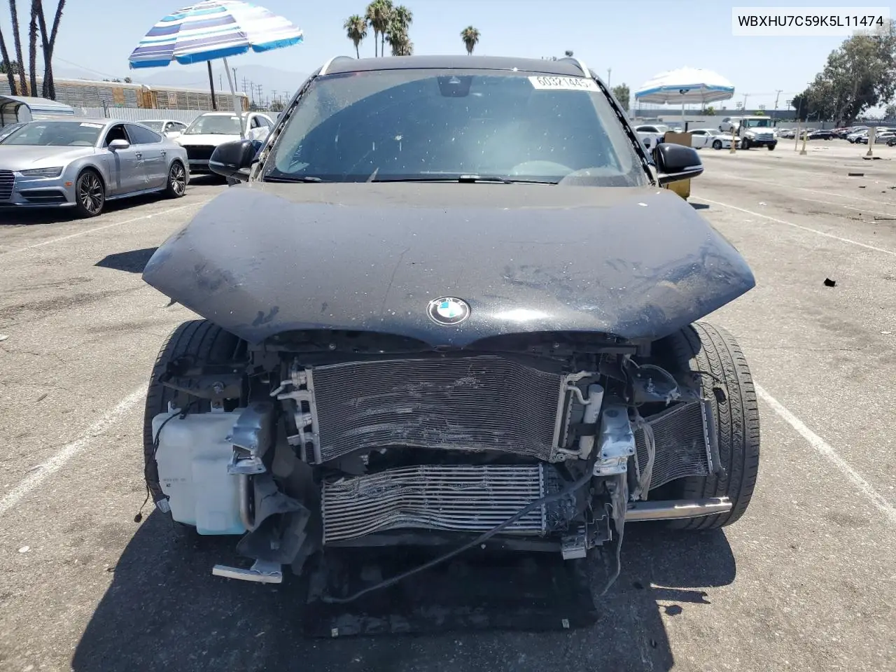 2019 BMW X1 Sdrive28I VIN: WBXHU7C59K5L11474 Lot: 60321445