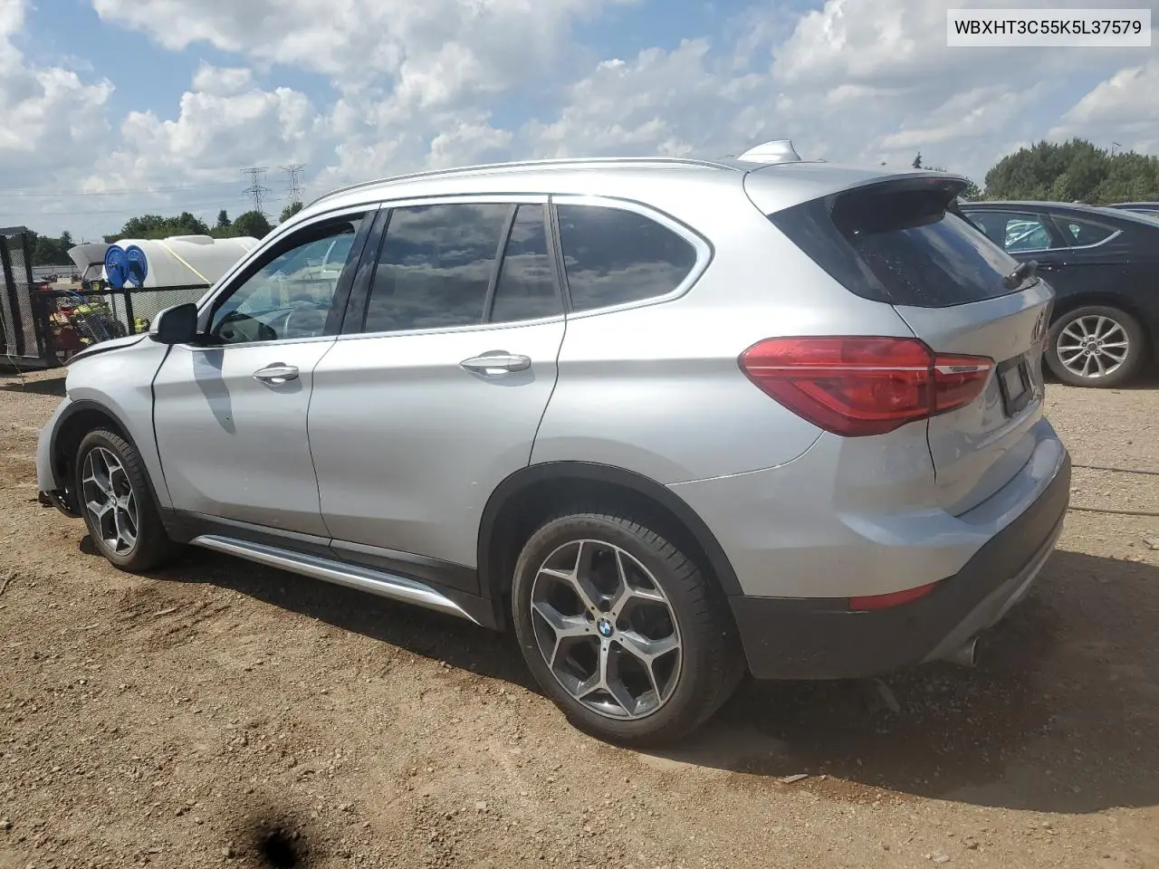 2019 BMW X1 xDrive28I VIN: WBXHT3C55K5L37579 Lot: 60841005