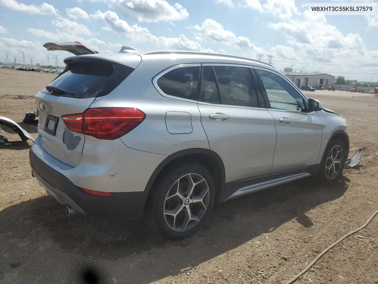 2019 BMW X1 xDrive28I VIN: WBXHT3C55K5L37579 Lot: 60841005