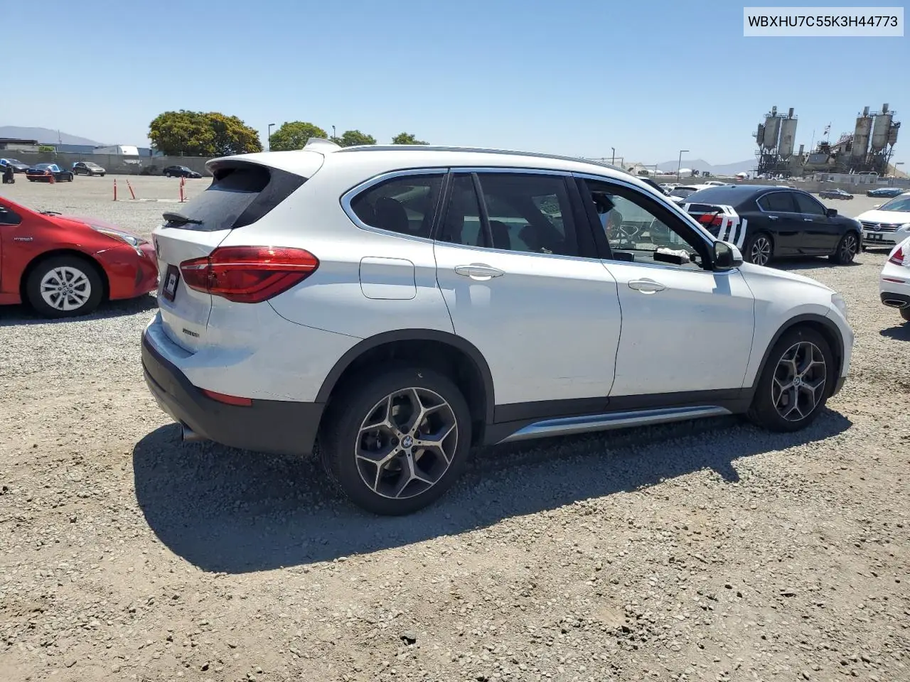 2019 BMW X1 Sdrive28I VIN: WBXHU7C55K3H44773 Lot: 62852235
