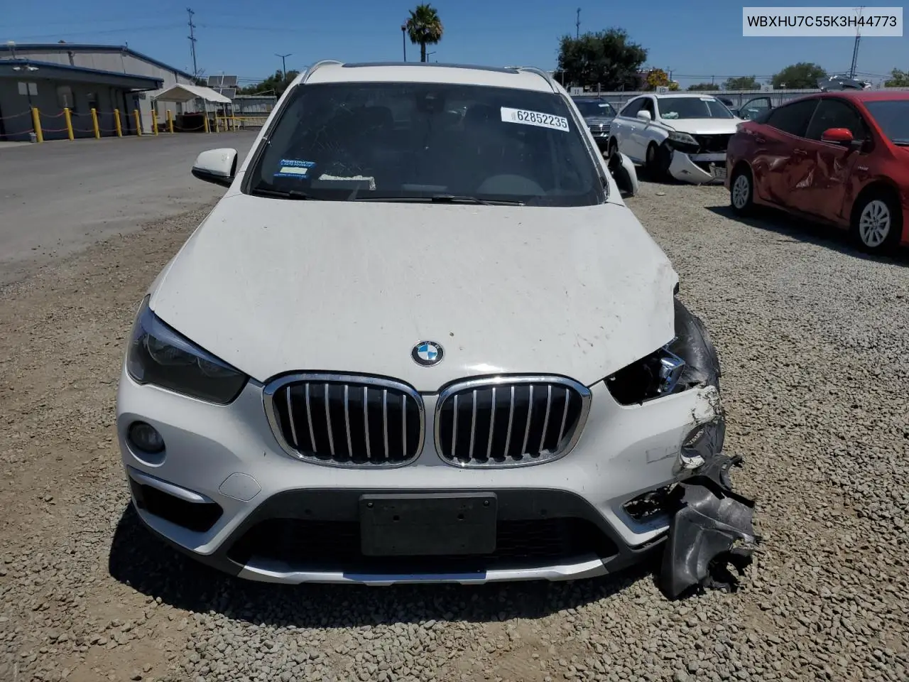 2019 BMW X1 Sdrive28I VIN: WBXHU7C55K3H44773 Lot: 62852235