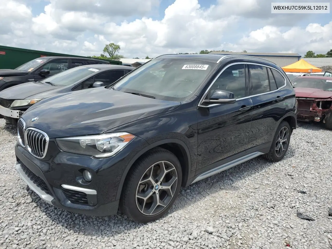 2019 BMW X1 Sdrive28I VIN: WBXHU7C59K5L12012 Lot: 63008845