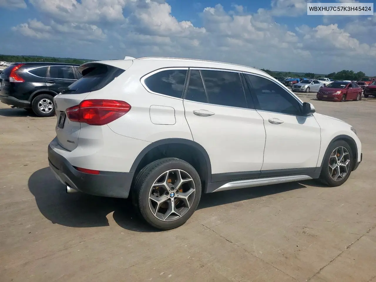 2019 BMW X1 Sdrive28I VIN: WBXHU7C57K3H45424 Lot: 64877455