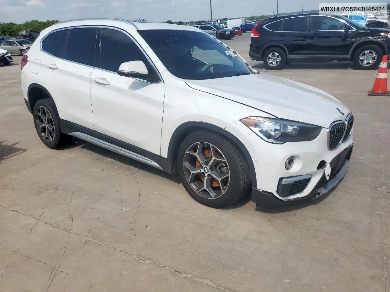 2019 BMW X1 Sdrive28I VIN: WBXHU7C57K3H45424 Lot: 64877455