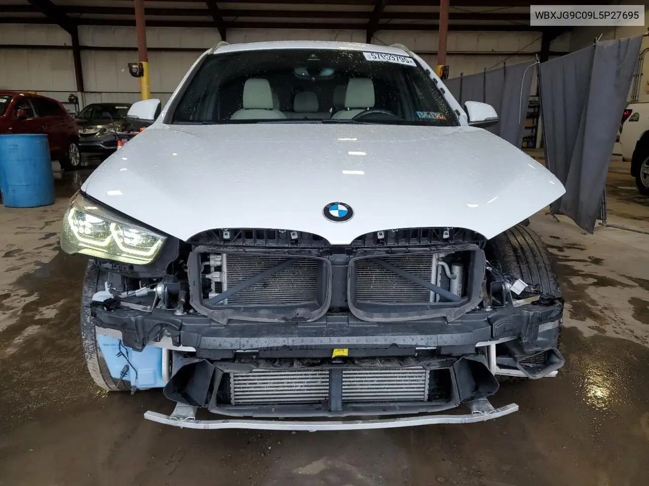 2020 BMW X1 xDrive28I VIN: WBXJG9C09L5P27695 Lot: 57039795