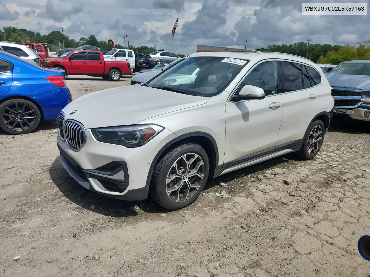 2020 BMW X1 Sdrive28I VIN: WBXJG7C02L5R57163 Lot: 62609315