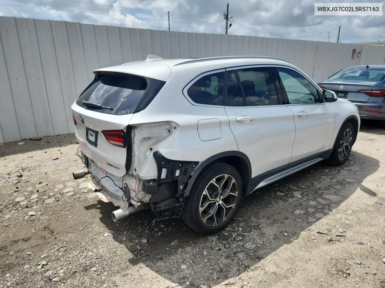 2020 BMW X1 Sdrive28I VIN: WBXJG7C02L5R57163 Lot: 62609315