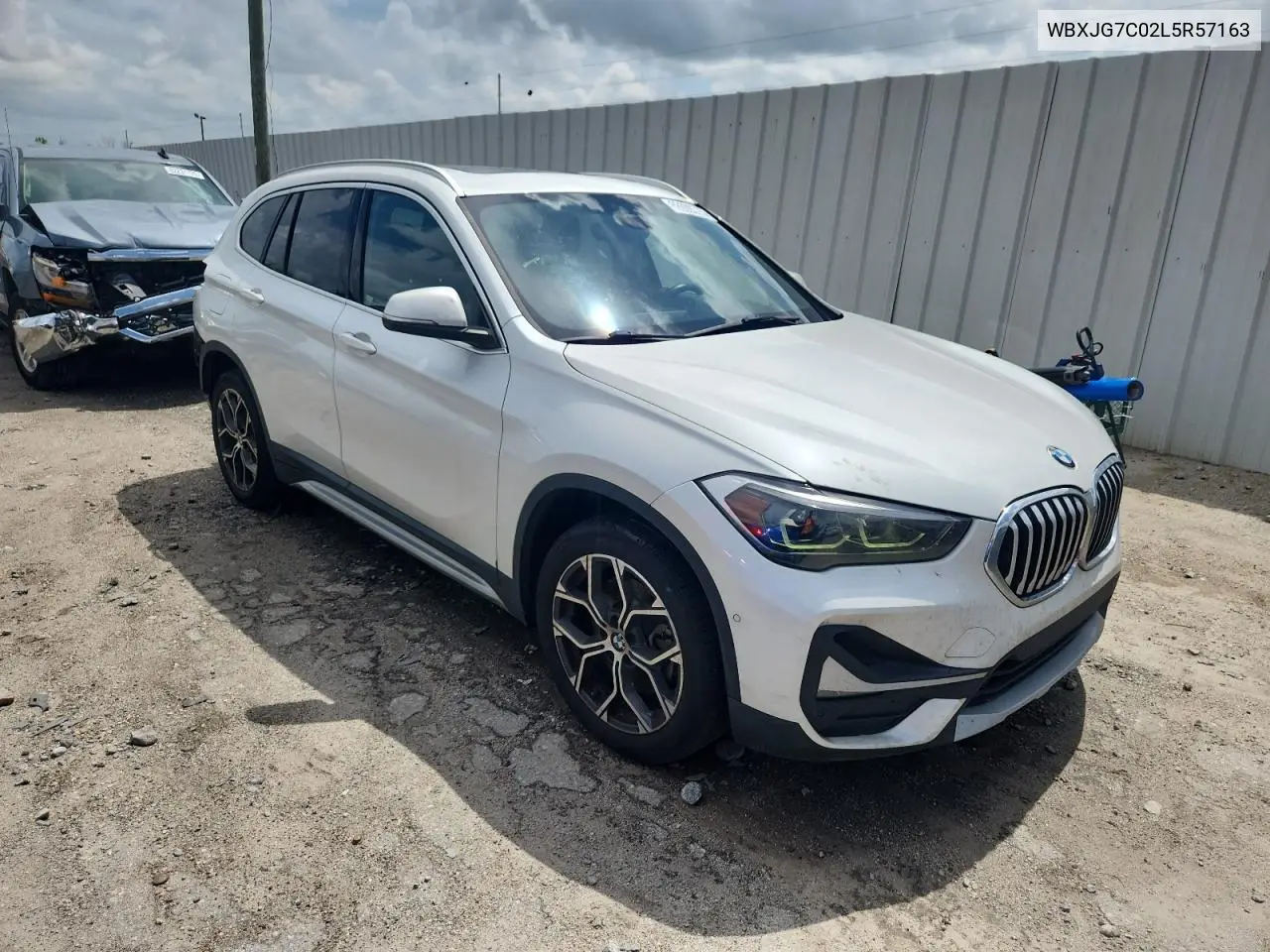 2020 BMW X1 Sdrive28I VIN: WBXJG7C02L5R57163 Lot: 62609315