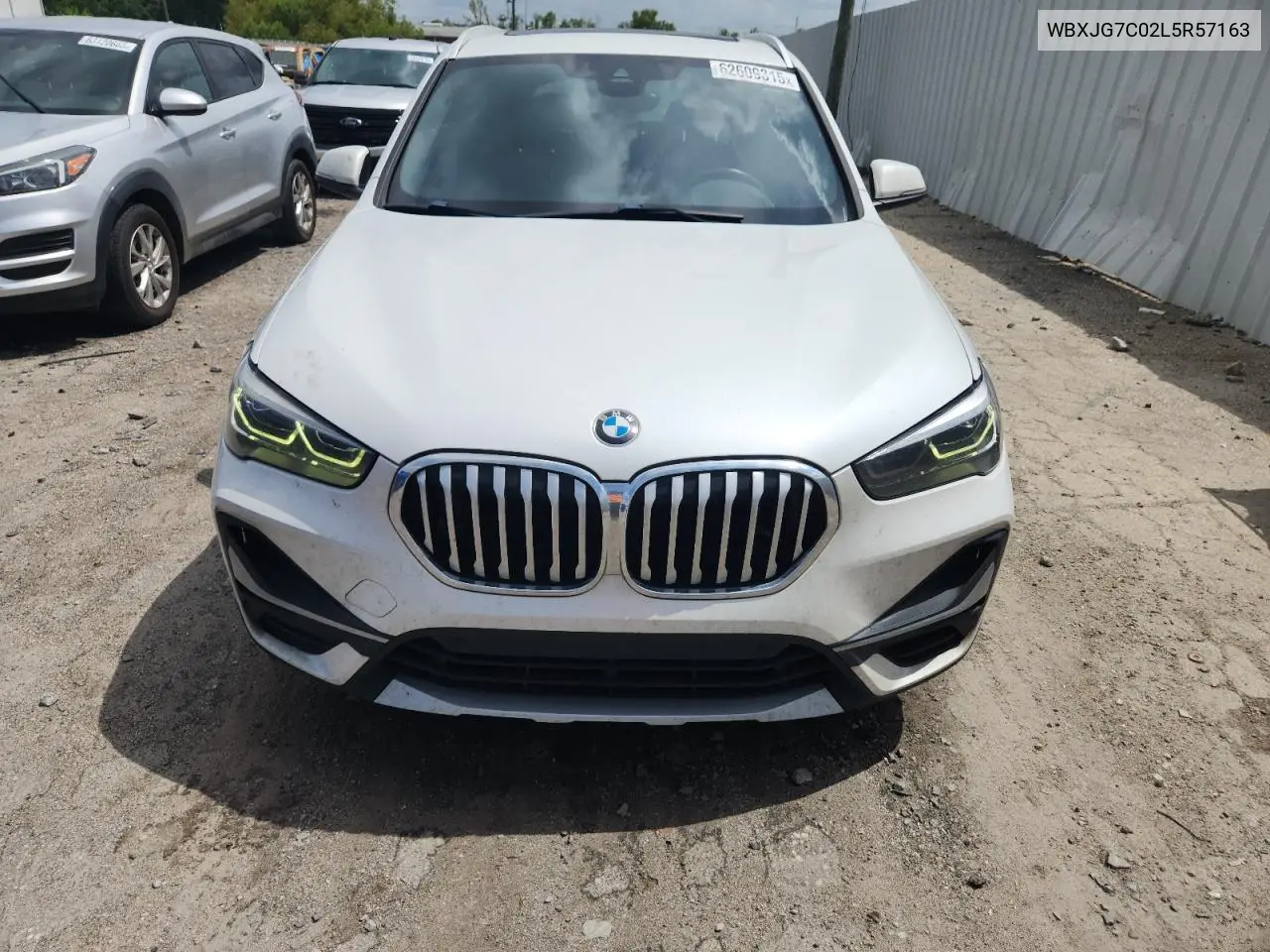 2020 BMW X1 Sdrive28I VIN: WBXJG7C02L5R57163 Lot: 62609315
