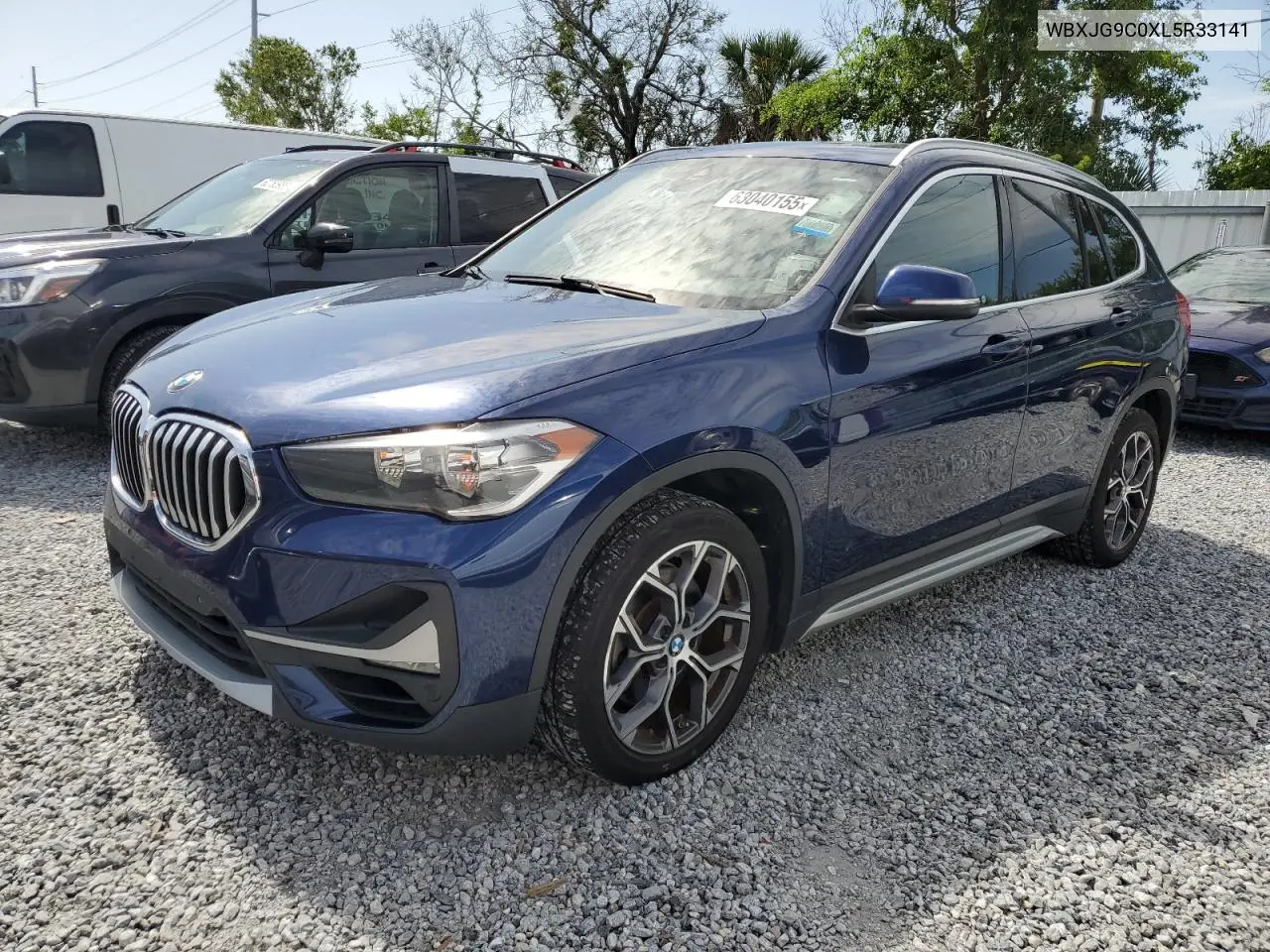 2020 BMW X1 xDrive28I VIN: WBXJG9C0XL5R33141 Lot: 63040155