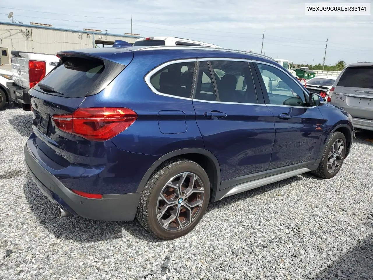 2020 BMW X1 xDrive28I VIN: WBXJG9C0XL5R33141 Lot: 63040155