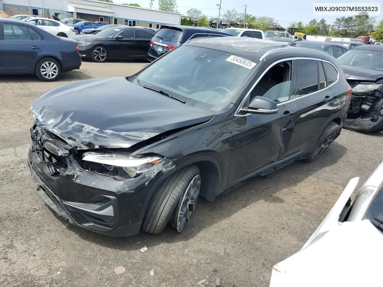 2021 BMW X1 xDrive28I VIN: WBXJG9C07M5S53523 Lot: 55450635