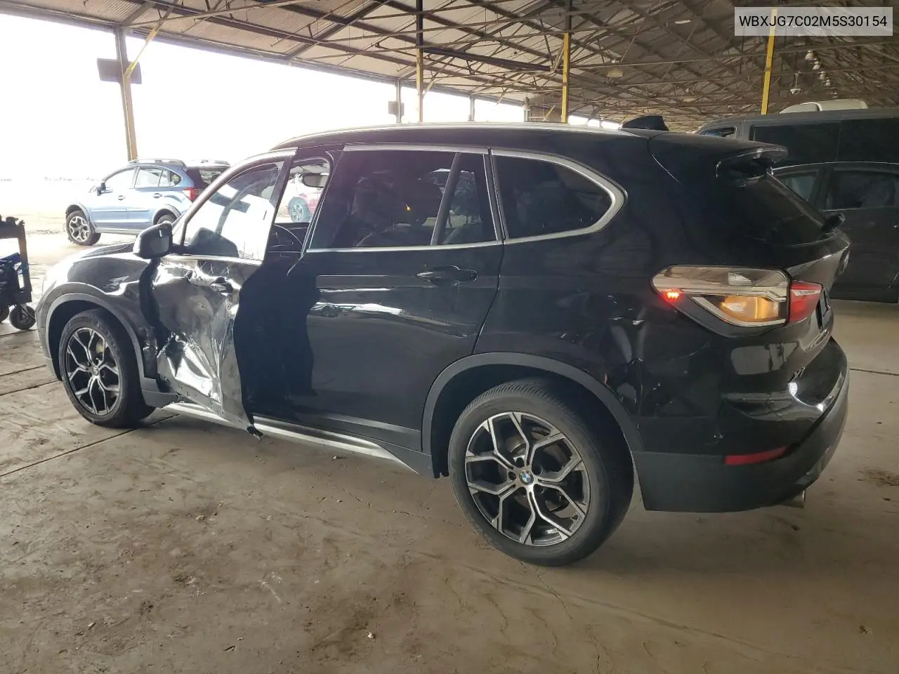 2021 BMW X1 Sdrive28I VIN: WBXJG7C02M5S30154 Lot: 56076565