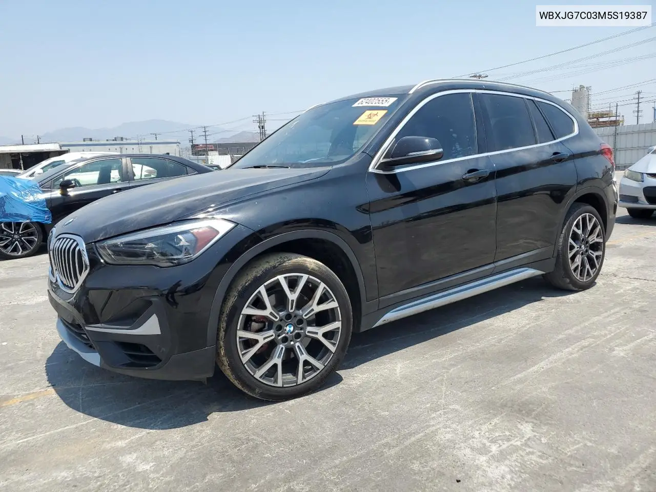 2021 BMW X1 Sdrive28I VIN: WBXJG7C03M5S19387 Lot: 62402555