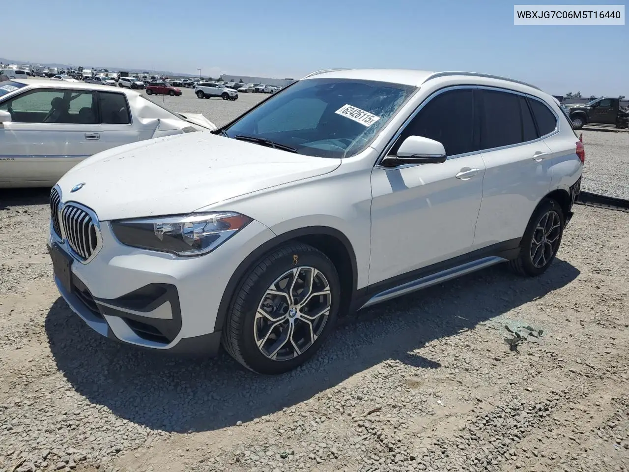 2021 BMW X1 Sdrive28I VIN: WBXJG7C06M5T16440 Lot: 62426115