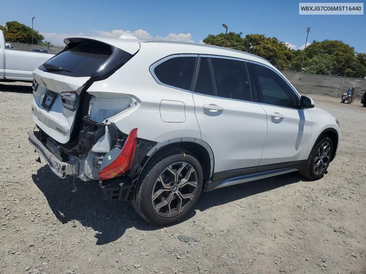 2021 BMW X1 Sdrive28I VIN: WBXJG7C06M5T16440 Lot: 62426115