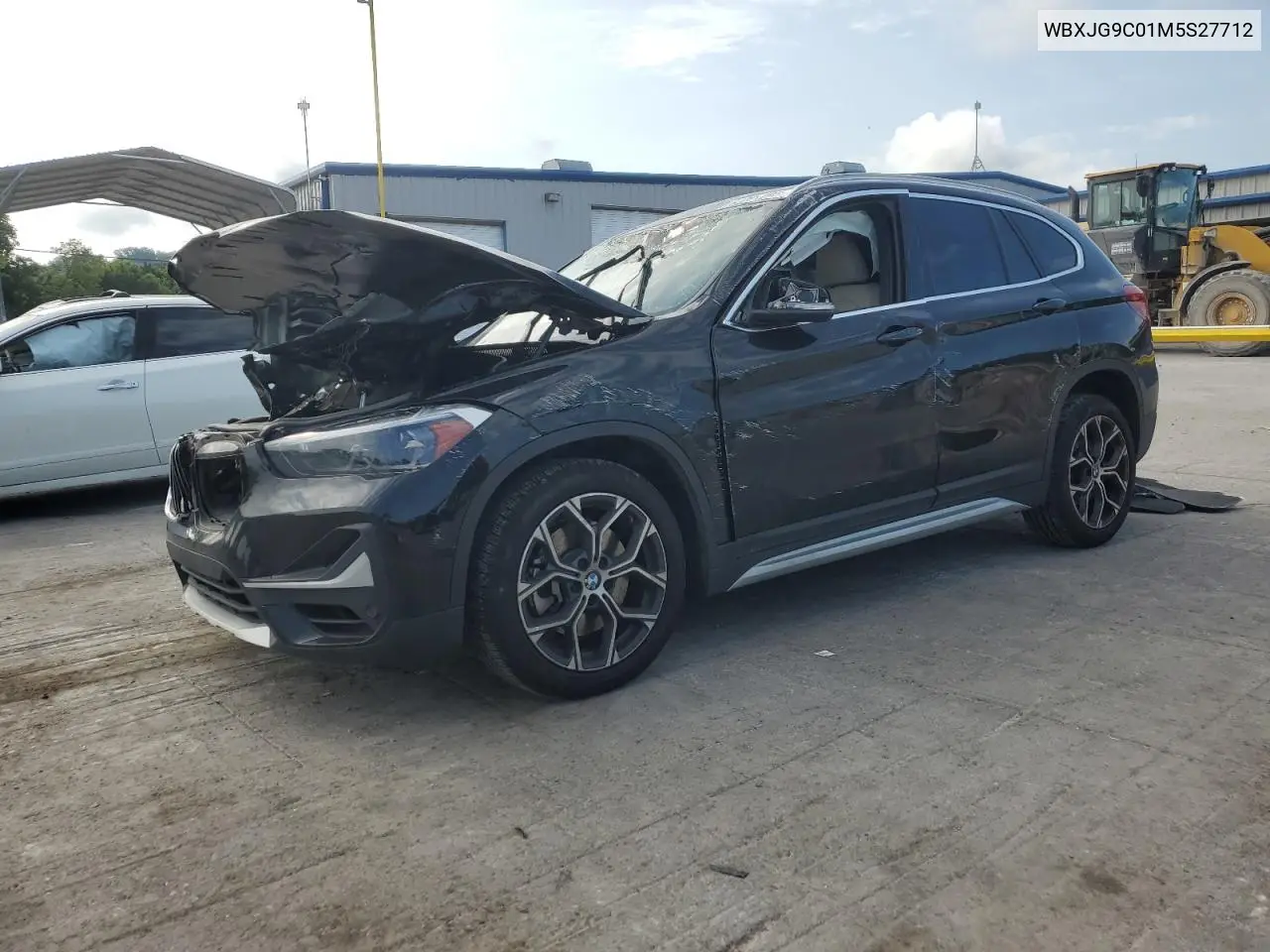 2021 BMW X1 xDrive28I VIN: WBXJG9C01M5S27712 Lot: 64261205