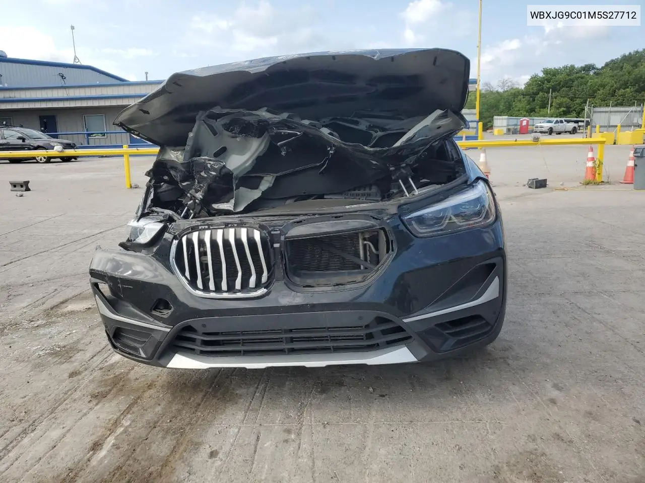 2021 BMW X1 xDrive28I VIN: WBXJG9C01M5S27712 Lot: 64261205