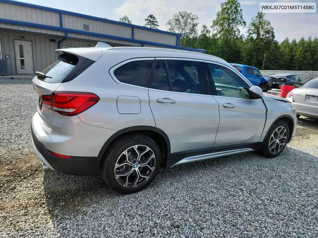 2021 BMW X1 Sdrive28I VIN: WBXJG7C01M5T14580 Lot: 64408895