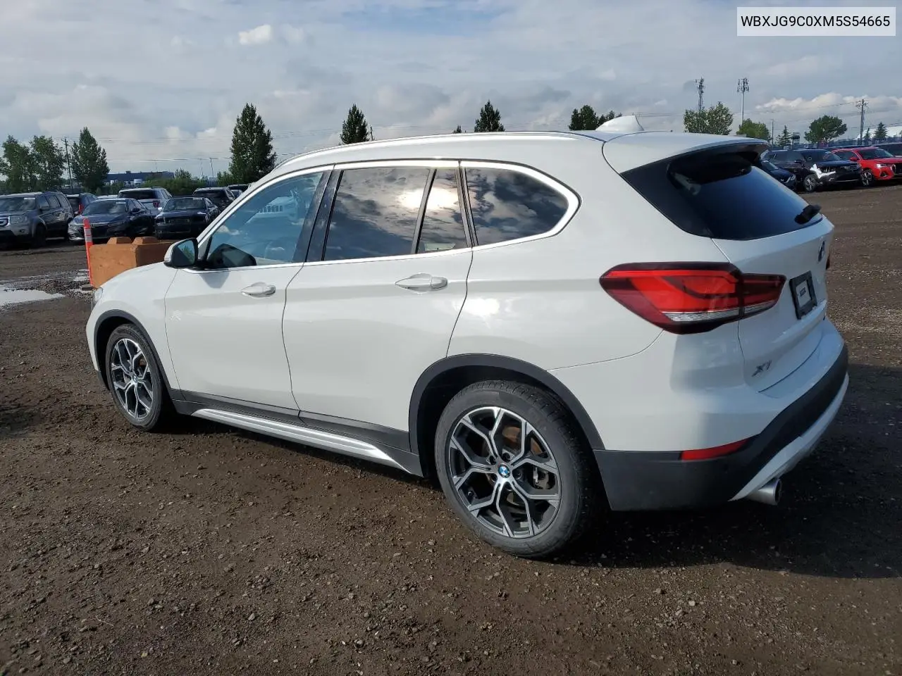 2021 BMW X1 xDrive28I VIN: WBXJG9C0XM5S54665 Lot: 64812355
