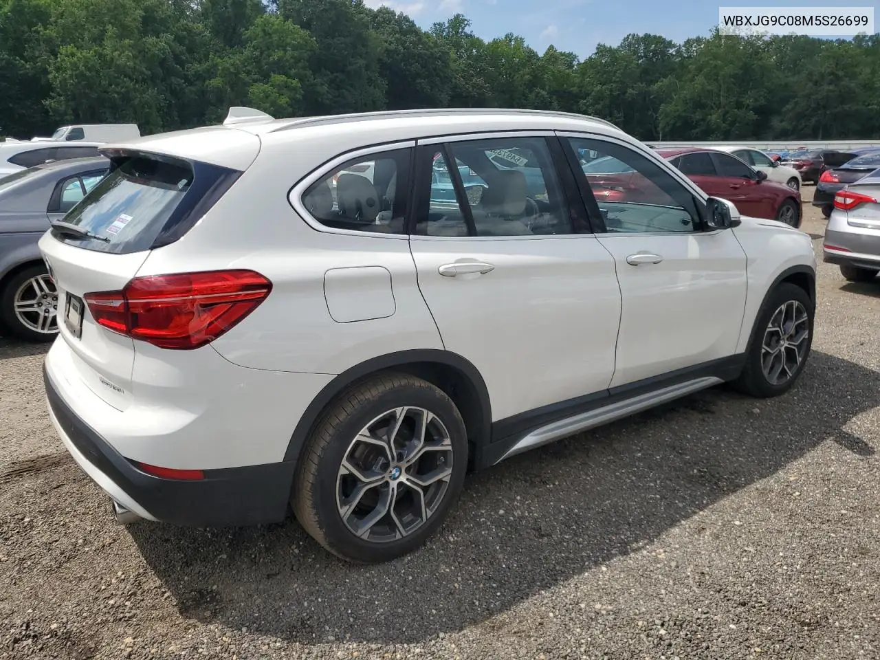 2021 BMW X1 xDrive28I VIN: WBXJG9C08M5S26699 Lot: 64973325