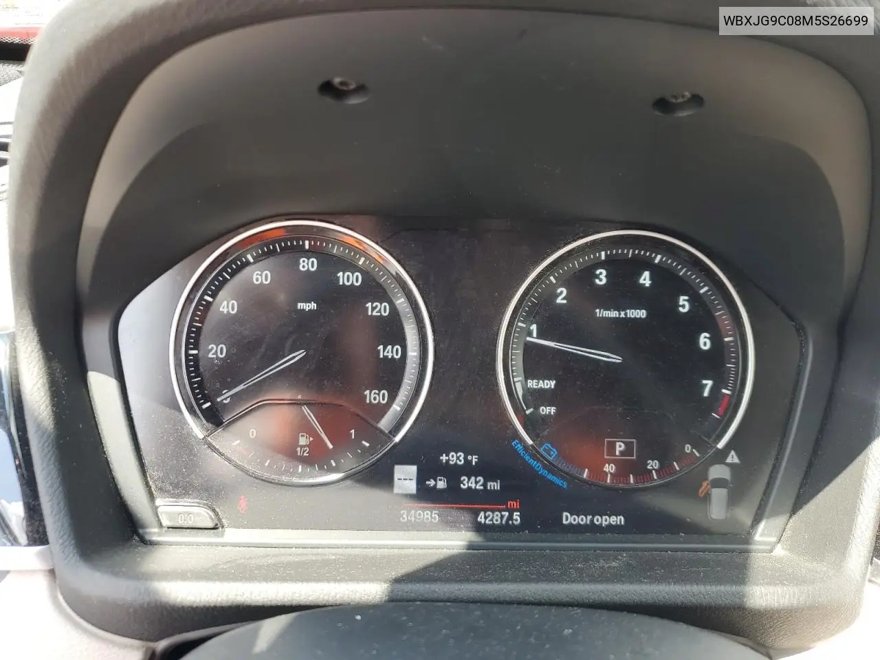 2021 BMW X1 xDrive28I VIN: WBXJG9C08M5S26699 Lot: 64973325