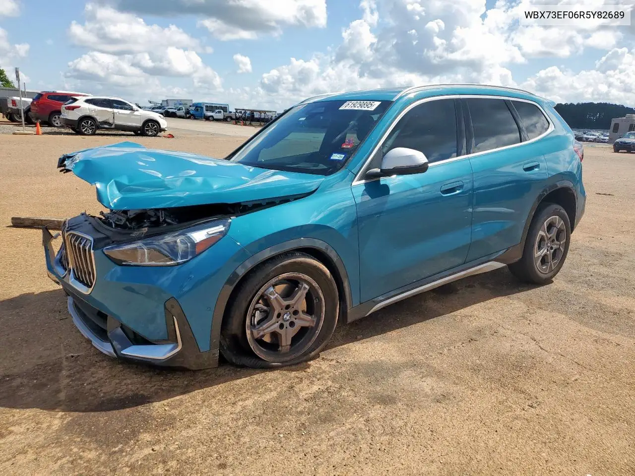 2024 BMW X1 xDrive28I VIN: WBX73EF06R5Y82689 Lot: 61929895