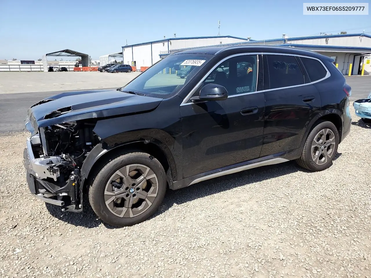 2025 BMW X1 xDrive28I VIN: WBX73EF06S5209777 Lot: 52076935