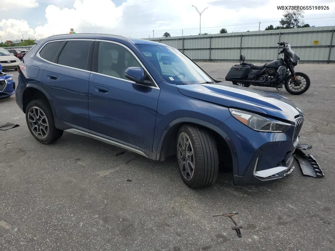 2025 BMW X1 xDrive28I VIN: WBX73EF06S5198926 Lot: 65024605