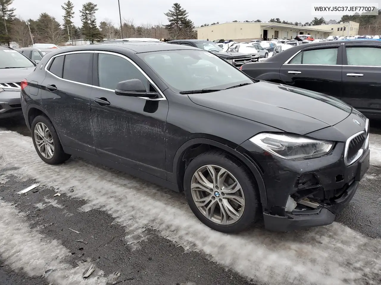 2018 BMW X2 xDrive28I VIN: WBXYJ5C37JEF77007 Lot: 44958485
