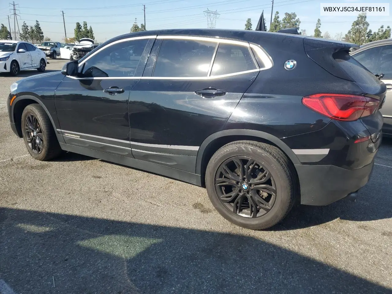 2018 BMW X2 xDrive28I VIN: WBXYJ5C34JEF81161 Lot: 49926255