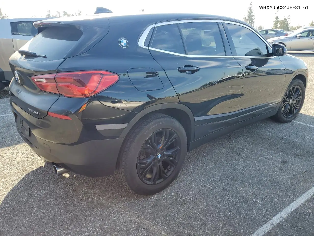 2018 BMW X2 xDrive28I VIN: WBXYJ5C34JEF81161 Lot: 49926255