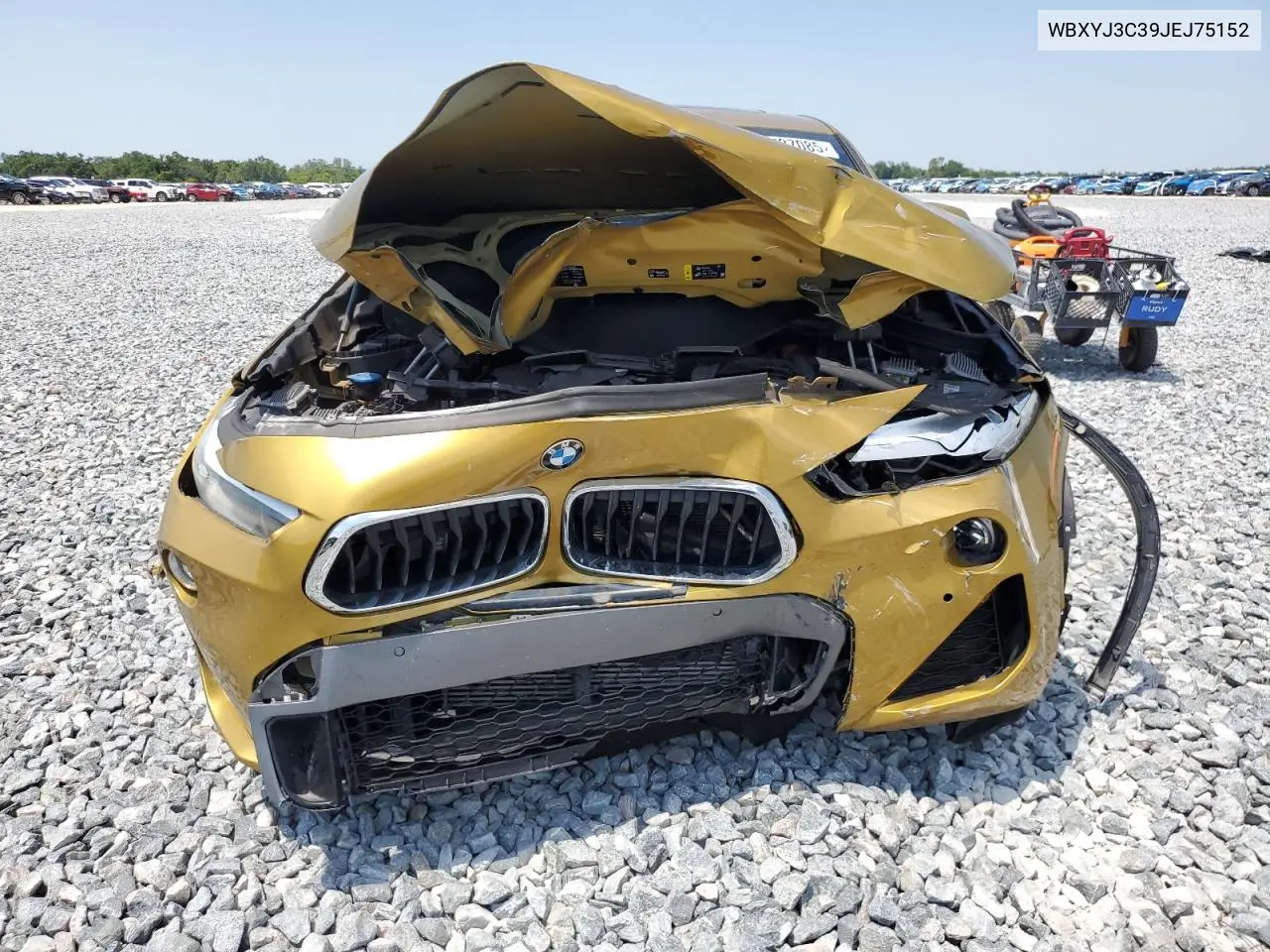 2018 BMW X2 Sdrive28I VIN: WBXYJ3C39JEJ75152 Lot: 52727085