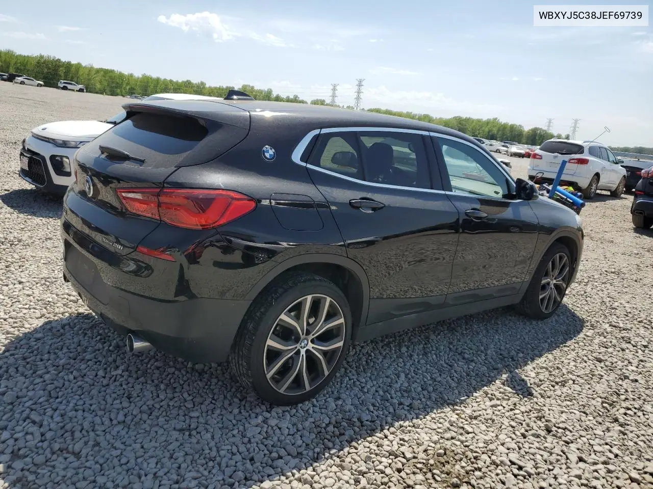 2018 BMW X2 xDrive28I VIN: WBXYJ5C38JEF69739 Lot: 53536005