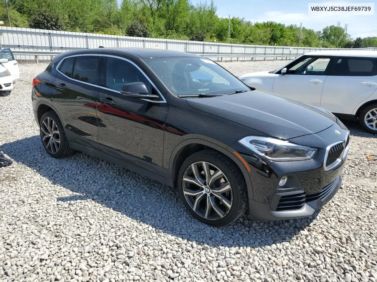 2018 BMW X2 xDrive28I VIN: WBXYJ5C38JEF69739 Lot: 53536005