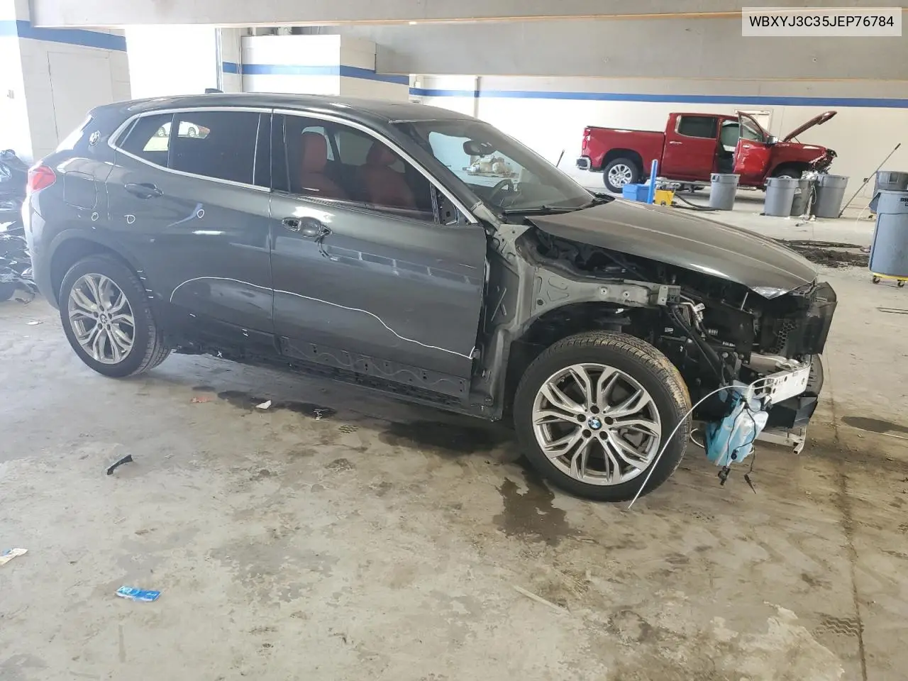 2018 BMW X2 Sdrive28I VIN: WBXYJ3C35JEP76784 Lot: 55512405