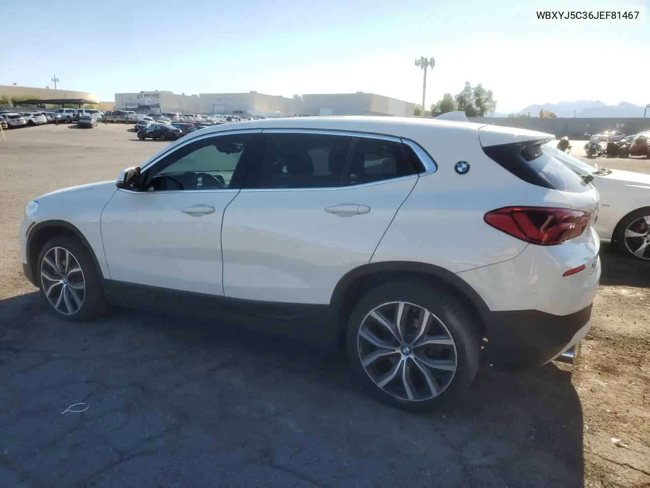 2018 BMW X2 xDrive28I VIN: WBXYJ5C36JEF81467 Lot: 55644015