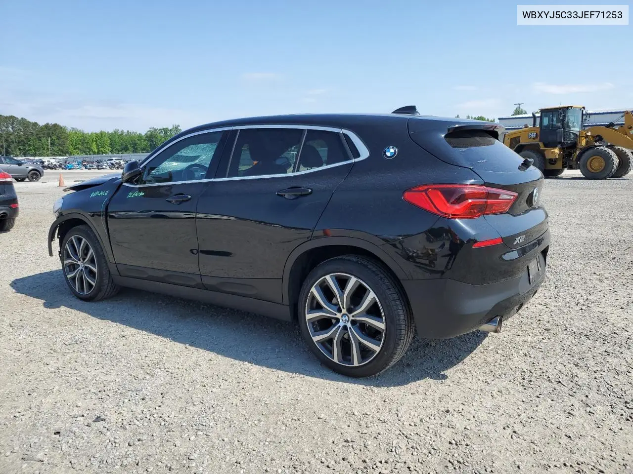 2018 BMW X2 xDrive28I VIN: WBXYJ5C33JEF71253 Lot: 55797135