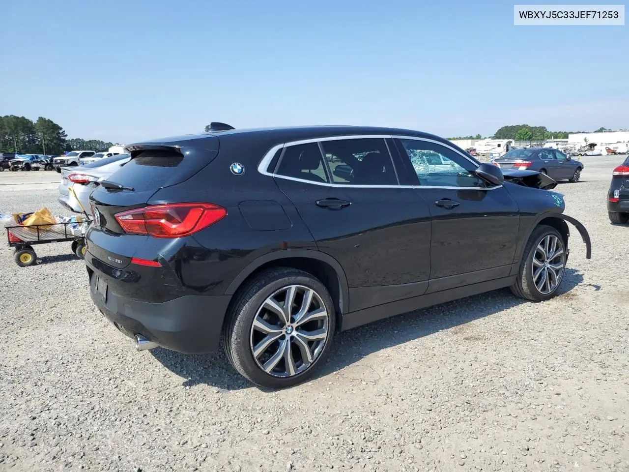 2018 BMW X2 xDrive28I VIN: WBXYJ5C33JEF71253 Lot: 55797135