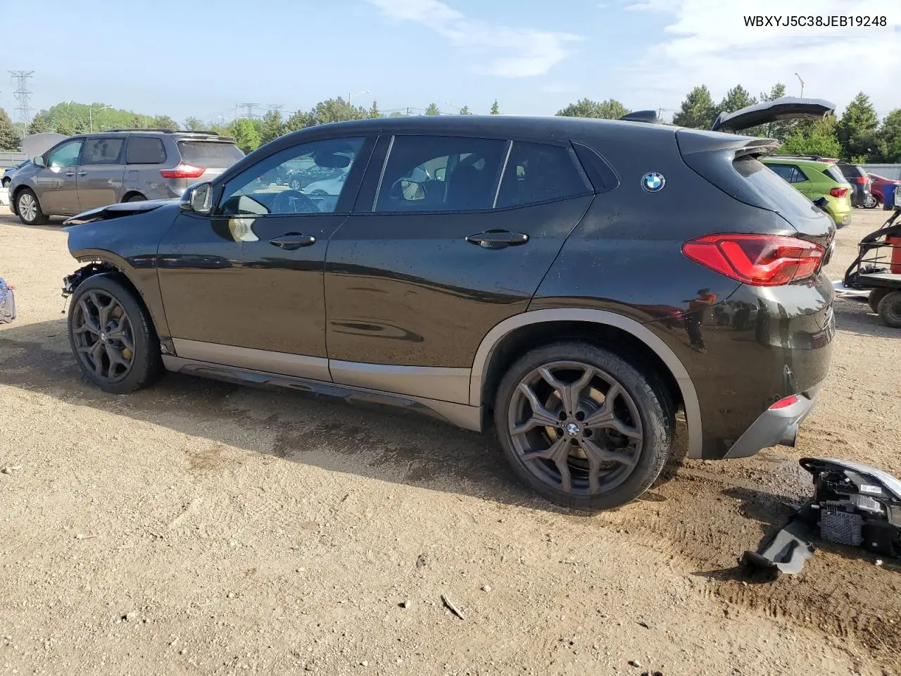 2018 BMW X2 xDrive28I VIN: WBXYJ5C38JEB19248 Lot: 56307905