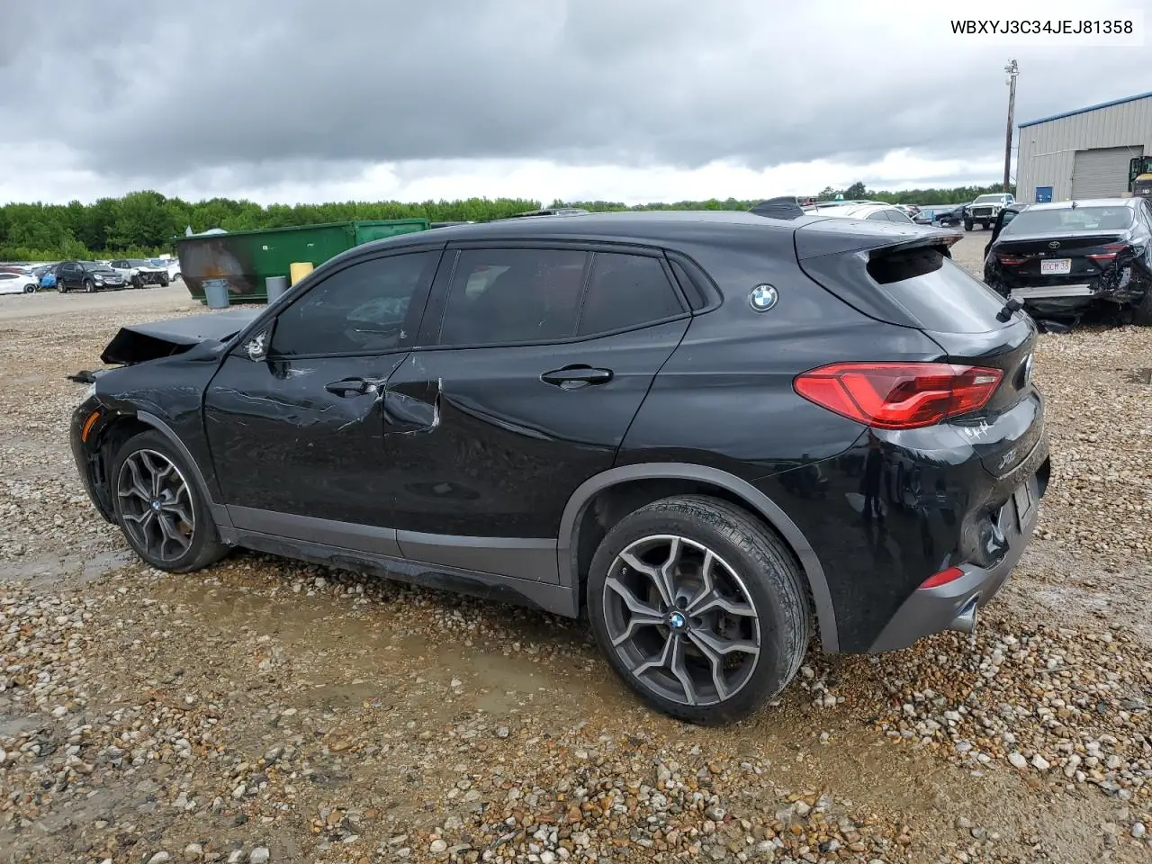 2018 BMW X2 Sdrive28I VIN: WBXYJ3C34JEJ81358 Lot: 56315025