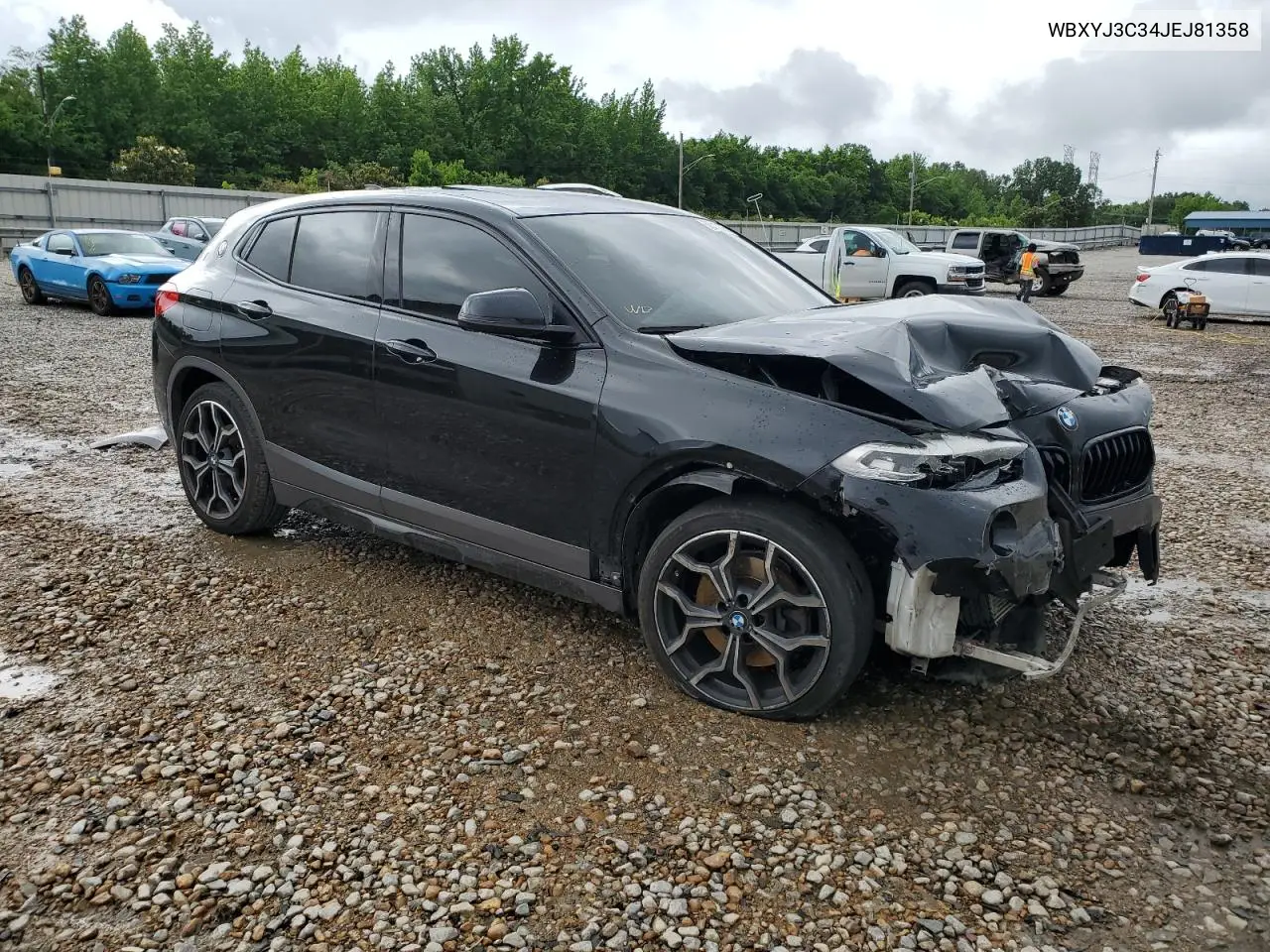 2018 BMW X2 Sdrive28I VIN: WBXYJ3C34JEJ81358 Lot: 56315025
