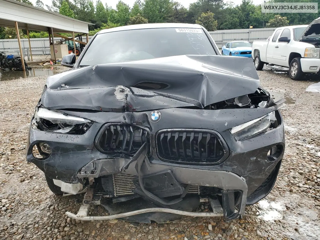 2018 BMW X2 Sdrive28I VIN: WBXYJ3C34JEJ81358 Lot: 56315025