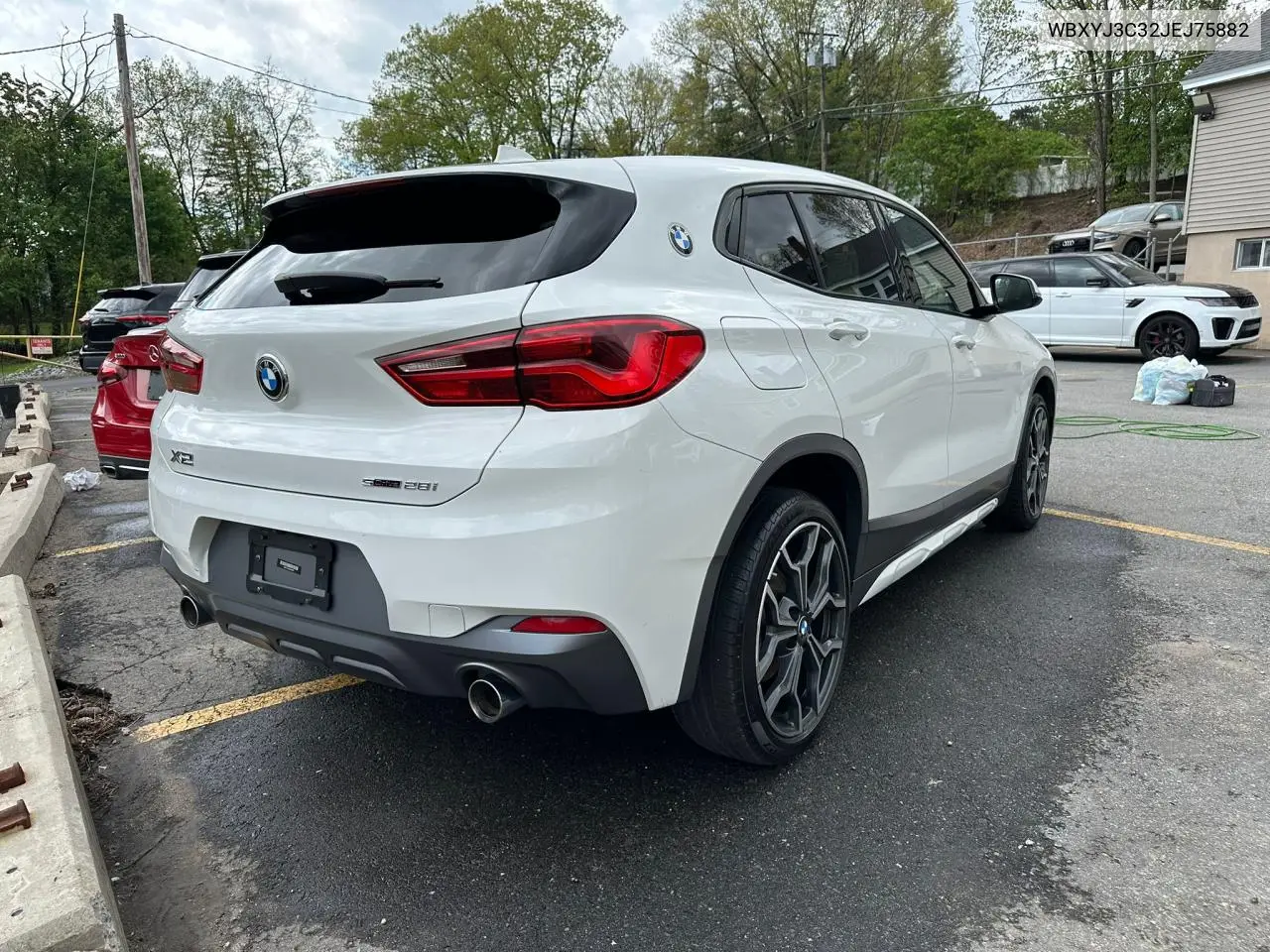 2018 BMW X2 Sdrive28I VIN: WBXYJ3C32JEJ75882 Lot: 56330835