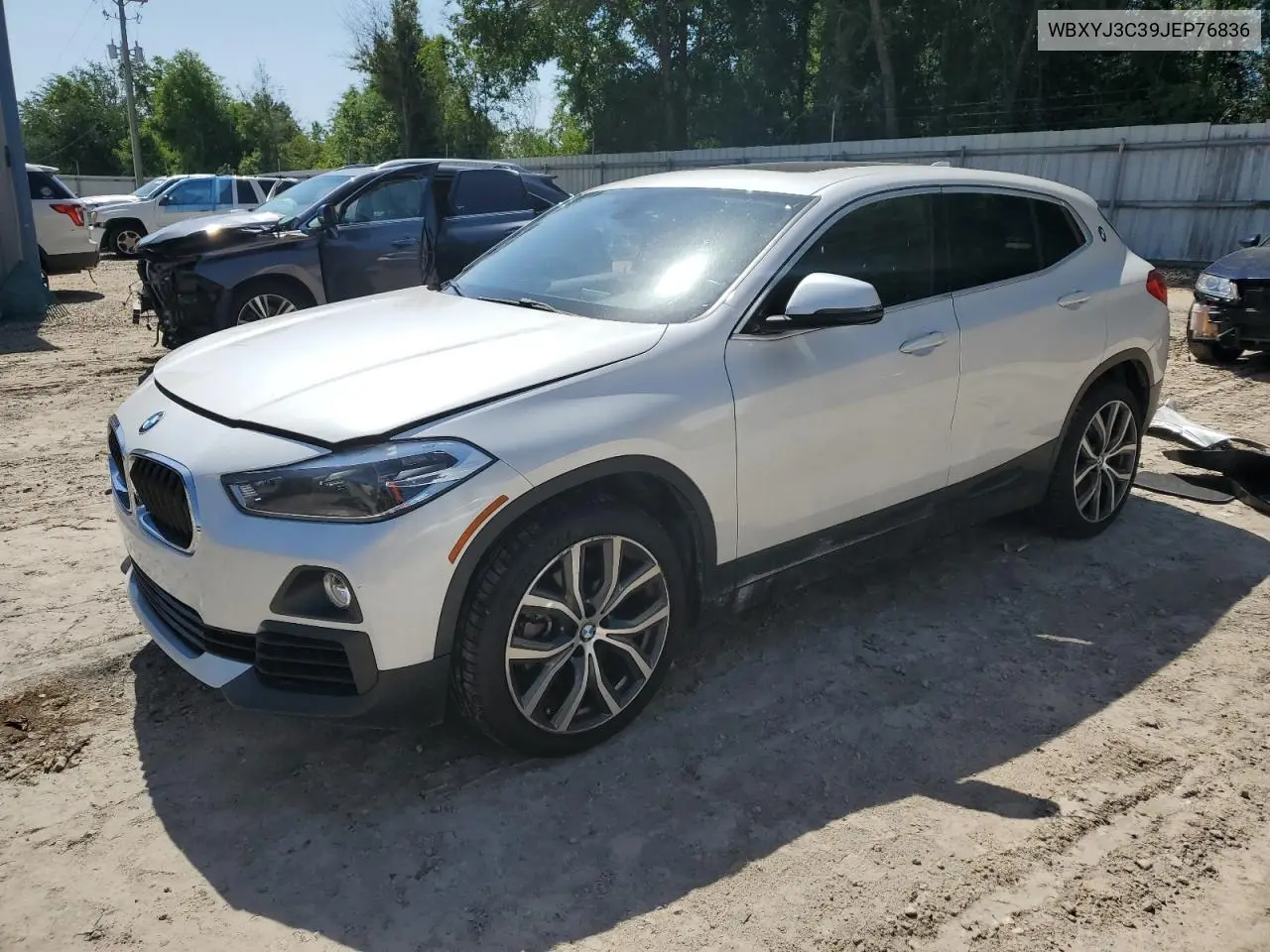 2018 BMW X2 Sdrive28I VIN: WBXYJ3C39JEP76836 Lot: 56415915
